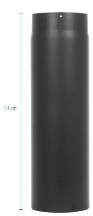 Tubo antracita 130x500 mm