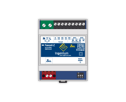 Actuador 3 velocidades Fancoil-Z